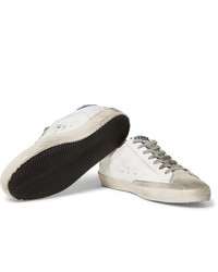 weiße Leder niedrige Sneakers von Golden Goose