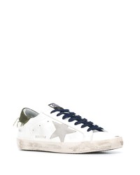 weiße Leder niedrige Sneakers von Golden Goose