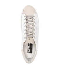 weiße Leder niedrige Sneakers von Golden Goose