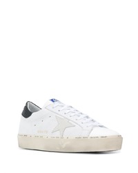 weiße Leder niedrige Sneakers von Golden Goose