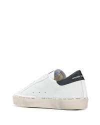 weiße Leder niedrige Sneakers von Golden Goose