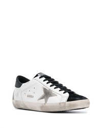 weiße Leder niedrige Sneakers von Golden Goose