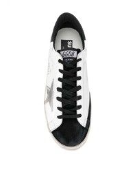 weiße Leder niedrige Sneakers von Golden Goose