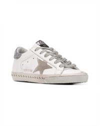 weiße Leder niedrige Sneakers von Golden Goose Deluxe Brand