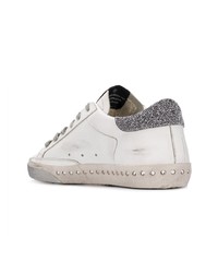 weiße Leder niedrige Sneakers von Golden Goose Deluxe Brand