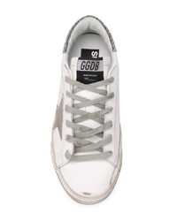 weiße Leder niedrige Sneakers von Golden Goose Deluxe Brand