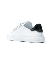 weiße Leder niedrige Sneakers von Hogan