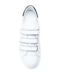 weiße Leder niedrige Sneakers von Hogan