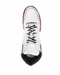 weiße Leder niedrige Sneakers von Oxs Rubber Soul
