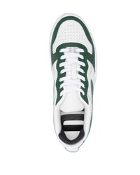 weiße Leder niedrige Sneakers von Diesel