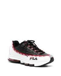 weiße Leder niedrige Sneakers von Fila