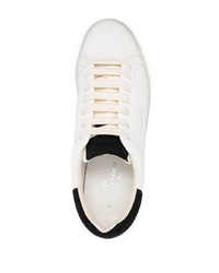 weiße Leder niedrige Sneakers von Tagliatore
