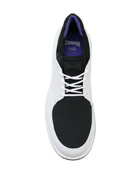 weiße Leder niedrige Sneakers von Camper