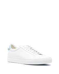 weiße Leder niedrige Sneakers von Givenchy