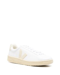 weiße Leder niedrige Sneakers von Veja