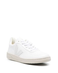 weiße Leder niedrige Sneakers von Veja