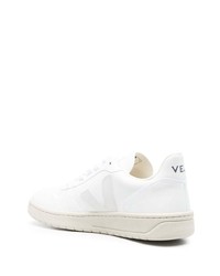 weiße Leder niedrige Sneakers von Veja