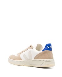 weiße Leder niedrige Sneakers von Veja