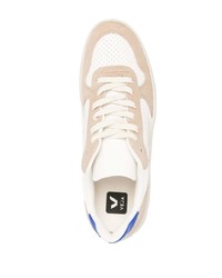 weiße Leder niedrige Sneakers von Veja