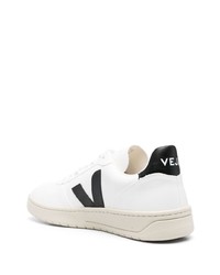 weiße Leder niedrige Sneakers von Veja