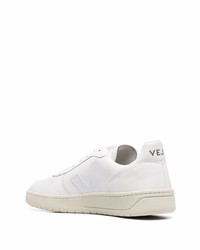 weiße Leder niedrige Sneakers von Veja