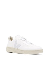 weiße Leder niedrige Sneakers von Veja