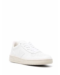 weiße Leder niedrige Sneakers von Veja