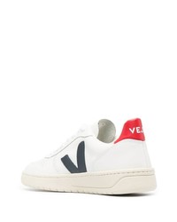 weiße Leder niedrige Sneakers von Veja