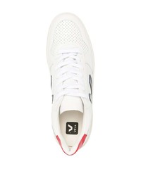 weiße Leder niedrige Sneakers von Veja