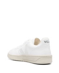 weiße Leder niedrige Sneakers von Veja