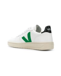 weiße Leder niedrige Sneakers von Veja