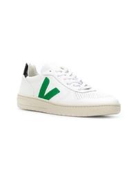 weiße Leder niedrige Sneakers von Veja