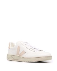 weiße Leder niedrige Sneakers von Veja