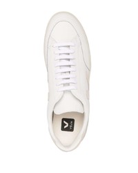 weiße Leder niedrige Sneakers von Veja