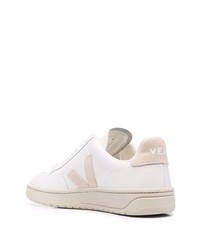 weiße Leder niedrige Sneakers von Veja