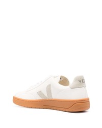 weiße Leder niedrige Sneakers von Veja