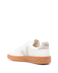 weiße Leder niedrige Sneakers von Veja