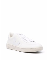 weiße Leder niedrige Sneakers von Veja