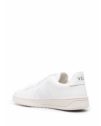 weiße Leder niedrige Sneakers von Veja