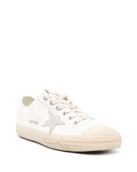 weiße Leder niedrige Sneakers von Golden Goose