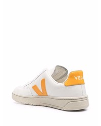 weiße Leder niedrige Sneakers von Veja