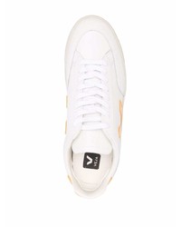 weiße Leder niedrige Sneakers von Veja