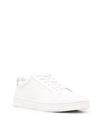 weiße Leder niedrige Sneakers von Kurt Geiger London