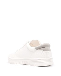 weiße Leder niedrige Sneakers von Kurt Geiger London