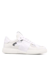 weiße Leder niedrige Sneakers von Valentino Garavani