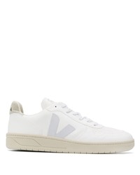 weiße Leder niedrige Sneakers von Veja