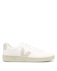 weiße Leder niedrige Sneakers von Veja