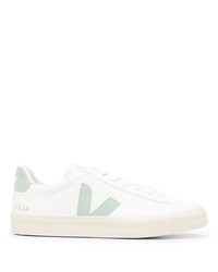 weiße Leder niedrige Sneakers von Veja