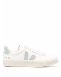 weiße Leder niedrige Sneakers von Veja