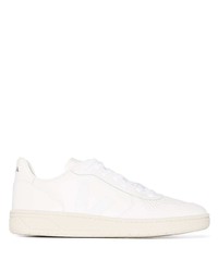 weiße Leder niedrige Sneakers von Veja